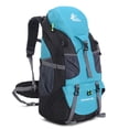 thumbnail image 1 of Mochila de Senderismo Bseash 50L Resistente al Agua Ligera Verde Lago, 1 of 9