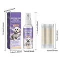 thumbnail image 4 of Pet Eye Care Spray Gentle Cleans Tear Marks Pet Eye Moisturizing Care Spray. Effectively Redness And Dryness Clear 50ml 2PCS, 4 of 4
