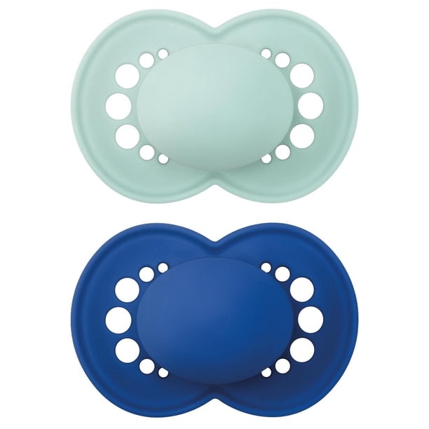 MAM Original Matte Pacifier (2 pack, 1 Sterilizing Pacifier Case ...