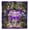 Violet, variant on Blue Tiger Animal Print Pure Silk Square Scarf Neck Wrap Summer Hair Bandanas For Women