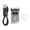 Fluorescent White, variant on Yajisi Mini Keychain Flashlight Portable 900LM USB Rechargeable Small Pocket Light for Outdoor Camping, Waterproof LED Work Light, Black