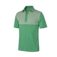 thumbnail image 1 of Monterey Club Men's Ultimate Pinstripe Contrast Golf Polo Shirt #1136, 1 of 2