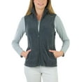 thumbnail image 7 of ToBeInStyle Women's High Collar Polar Fleece Sleeveless Jacket - Charcoal - 2X-Large, 7 of 7