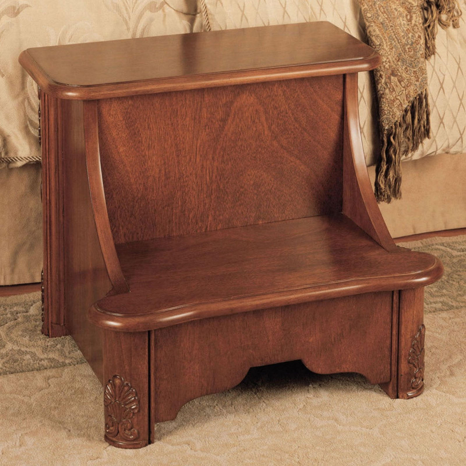 bedside step stool for high beds walmart