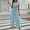 Light Blue, variant on BRGZLK Women One Piece Jumpsuit Summer V Neck Short Sleeve Jumpsuits Casual Loose Elegant Wrap Waist Wide Leg Pants Rompers 2026