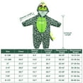 thumbnail image 7 of Kids Dinosaur Costume, Animal Onesie Pajamas Cartoon Romper Boy Girl Outfit for Baby Toddler Halloween, 7 of 7