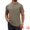 Khaki, variant on DARING DIVA Men's Crew Neck Short Sleeve Solid Color Retro Style T-Shirt M Khaki