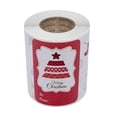 thumbnail image 1 of 250 etiquetas adhesivas Zulema para manualidades y decoración de regalos Felices fiestas pegatinas, 1 of 7