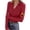 Red, variant on Elvqul Womens Shirts Thermal Tops Long Sleeve Base Undershirts Winter Spring Knit Shirts for Juniors Red