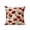 Crimson,Green,Cream, variant on Outdoor Pillows Waterproof, Spring Floral Bedding Throw Pillows with Insert for Couch Sofa Bed, Red Poppy Green Leaves Botanical 16x16 Inch Pillowcases Decorative Camping Patio Pillow Set of 2