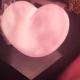 thumbnail image 4 of Heart Shaped Night Light, 7 Colors Heart Shaped Table Lamp, Touch Control, Adjustable, Heart Shaped Desk Lamp for Valentine's Day Gift, Room Decor, B, 4 of 5