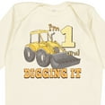 thumbnail image 4 of Inktastic I'm 1 and Digging It Bulldozer Boys or Girls Long Sleeve Baby Bodysuit, 4 of 5