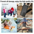 thumbnail image 2 of IP68 Waterproof Phone Case for Samsung Galaxy S21 Ultra with Screen Protector Anti Scratch Heavy Duty Dustproof Underwater Clear Phone Case(6.8" Black), 2 of 13