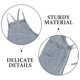 thumbnail image 3 of unbranded Delantal Corto De Cocina Para Mujer En Tejido Vaquero Azul Con Bolsillos Funcionales Y Ajuste Regulable, 3 of 6