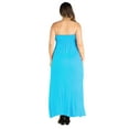 thumbnail image 3 of Women’s Plus Size Strapless Maxi Dress, 3 of 3