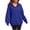 Blue, variant on ATENAR Womens Sweatshirt,Sweatshirts for Women,Warm,Soft,Solid,Stretch Fabric,White,M
