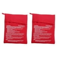 thumbnail image 1 of Elodie Microwave Potato Bag Baking Tool Kitchen Gadget Reusable Oven Rack Yam Pouch L, 1 of 8