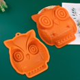 thumbnail image 7 of Cake Baking Pan, Ongmies Cake for Silicone Baking Set Pumpkin Owl Shapes Non Stick Easy Release Dishwasher Candy Jelly, Orange, 7 of 7