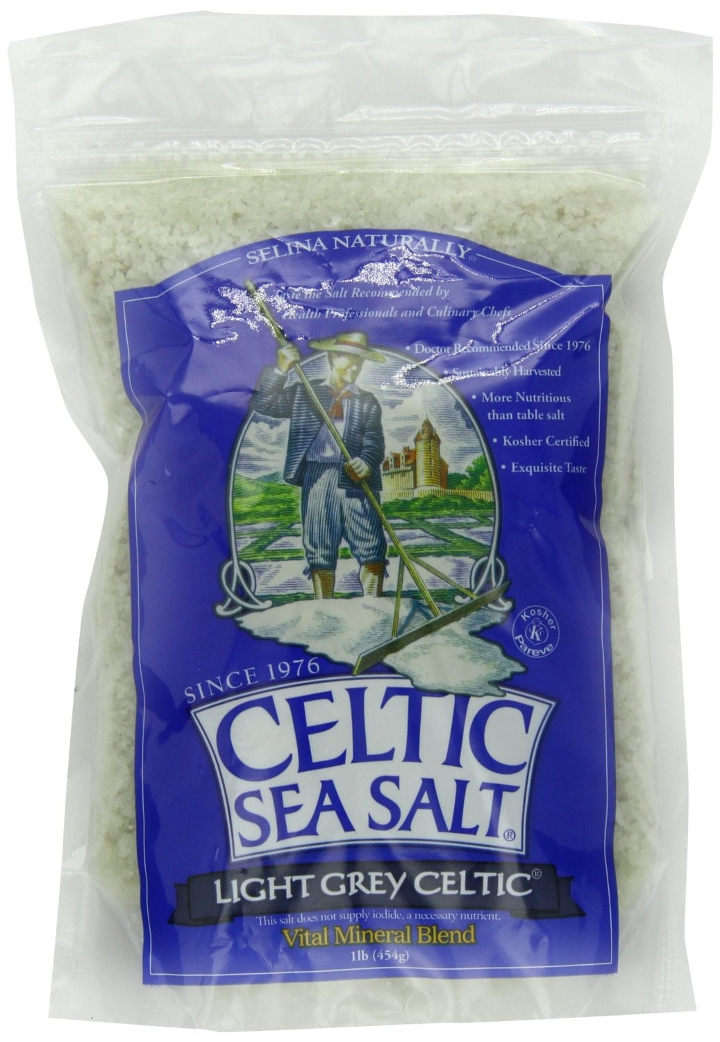 Celtic Sea Salt, Light Grey, 16 Oz by Celtic Sea Salt