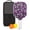 White, variant on Pickleball Paddles Set Of 1, Fiberglass Surface, Animal, Leopard Print, 1 Paddle, 2 Balls & Bag