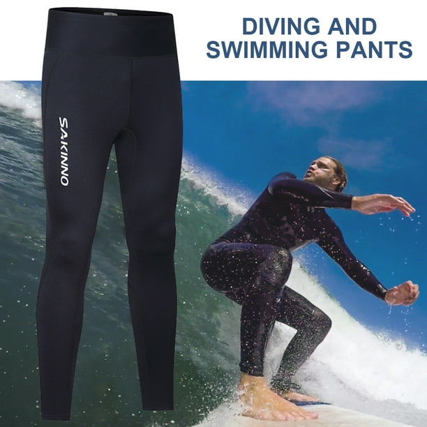 Pantalon de buceo de cuerpo completo de 2 mm Pantalon de surf a prueba de frio Corte ergonomico 3D para hombre Mujer JShteea El nuevo Walmart en linea