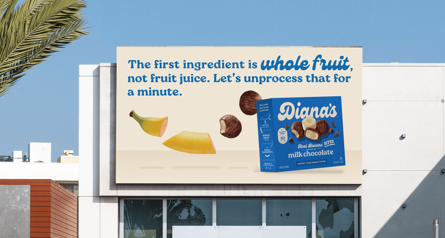 Diana's Naturally Gluten Free Milk Chocolate Frozen Fresh Fruit Banana Bites