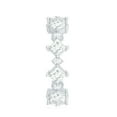 thumbnail image 3 of Rosec Jewels Lab Created Diamond Eternity Ring - Designer Wedding stacking Ring - EF-VS Grade, 14K White Gold, US 10.00, 3 of 8