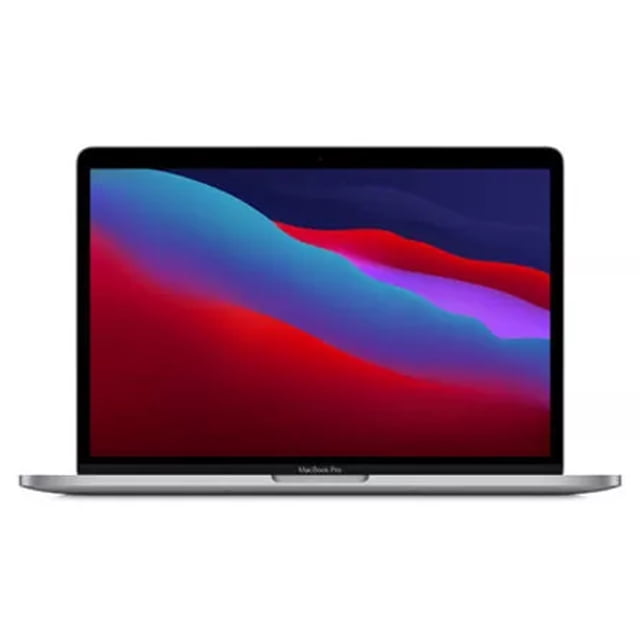 macbook pro apple 2020 z11c de 13 pulgadas m1 16gb ram 512gb ssd gris espacial frente centrado con pantalla Retina de 13 pulgadas, carcasa Gris Espacial y teclado integrado visible en ángulo bajo; SSD de 512 GB, CPU de 8 núcleos, hasta 20 horas de batería y dos puertos Thunderbolt/USB 4. Laptop a menudo usada para edición y productividad por su chip M1.
