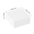 thumbnail image 2 of Uxcell 2.5x2.5x1.2" Paper Soap Box, 40 Pack Soap Boxes Square Packaging Boxes, White, 2 of 6