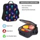 thumbnail image 5 of Disketp Sea Jellyfish Mochila Estampada de Gran Capacidad con Lonchera y Estuche, Set de 3 Piezas para Estudiantes, 5 of 7
