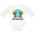 thumbnail image 3 of Inktastic Summer Vacation in Daytona Beach Boys or Girls Long Sleeve Baby Bodysuit, 3 of 5
