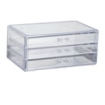thumbnail image 1 of Caja De Almacenamiento Con Cajón Transparente, Organizador De Maquillaje Acrílico A Prueba De Polvo, Multiusos, De Gran Capacidad, Resistente Para Máscaras Y Productos Para El, 1 of 7