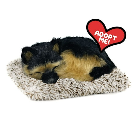 Perfect Petzzz Minis Baby German Shepherd, Realistic, Life-Like Stuffed Interactive Plush Toy, Electronic Pets, Companion Pet Puppy with 100% Handcrafted Synthetic Fur