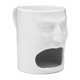 thumbnail image 1 of Taza de cerámica con forma de galleta, soporte para galletas, taza de cerámica para café, té y galletas (blanca), 1 of 5