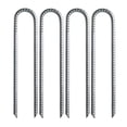 thumbnail image 1 of QualitChoice 4 Pcs Piquets de Trampoline Robustes 12 Accessoires Ancres Chevilles Vent Sol, 1 of 6