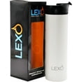 thumbnail image 6 of LEXO Temperature Regulating Smart Mug 16oz. - Stainless Steel - Flip Top Lid, 6 of 7
