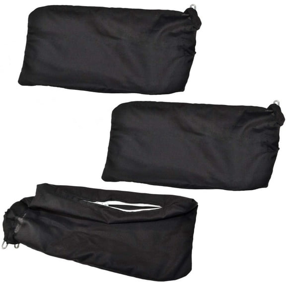 HQRP Dust Bag (3-Pack) for Hitachi C8FB C8FB2 C8FS C8FSC C8FSE C8FSHE C8FSHE Slide Compound Miter Saws / P20ST Planer