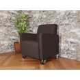 thumbnail image 2 of Lesro Chaise d'Invité de Réception Lounge Ravenna en Brun, 2 of 5