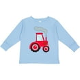 thumbnail image 3 of Inktastic Fun Red Tractor Boys or Girls Long Sleeve Toddler T-Shirt, 3 of 5