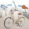 thumbnail image 2 of Mountain Bikes Ladys Bike, 7 Speed, Steel Frame, Multiple Colors,Hybrid Bikes, 2 of 7