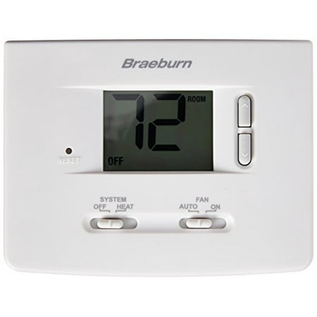 BRAEBURN 1025NC Thermostat, Non Programmable, Chaleur Seulement