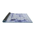 thumbnail image 2 of Ahgly Company Indoor Square Abstract Blue Modern Area Rugs, 4' Square, 2 of 4