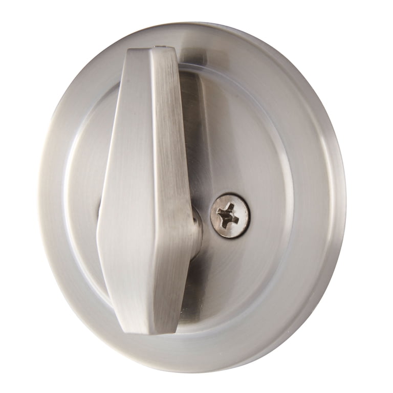 Brinks Keyed Entry Doorknob & Deadbolt Combo, Silver photo 5