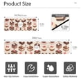thumbnail image 3 of Yayeee Faucet Mat for Kitchen Sink 30" Diatomite Long Splash Guard Pad, Cute Chocolate Cakes, 2 Pack, 3 of 7