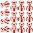thumbnail image 1 of 12Pack Rose Gold Fridge Magnets Refrigerator Magnets Adults Magnets for Whiteboard School Office Locker Kitchen Decorative Small and Strong, 1 of 5