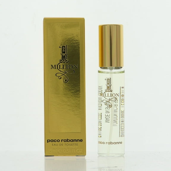 Paco Rabanne 1 Million 0.51 Oz Eau De Toilette Spray by Paco Rabanne Mini for Men