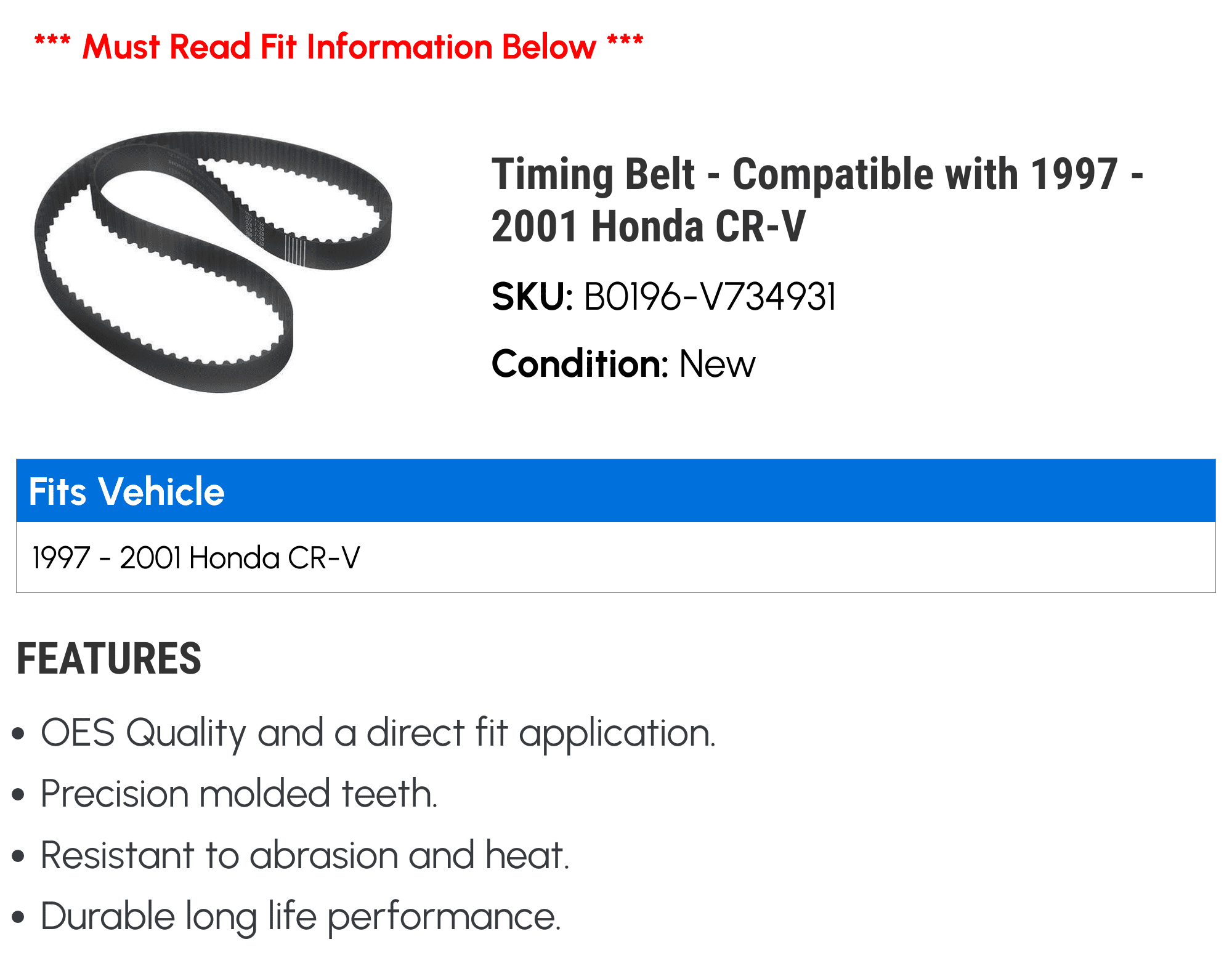 Honda Crv Timing Belt Explore 10+ Videos And 60+ Images