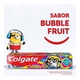 thumbnail image 3 of Gel dental Colgate Minions anticaries con flúor sabor bubble fruit 43 ml, 3 of 4