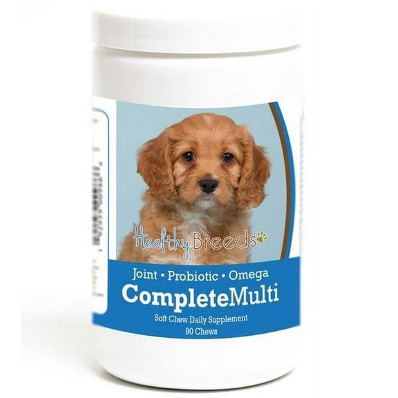 Healthy Breeds 192959009866 Cavapoo all in one Multivitamin Soft Chew - 90 Count