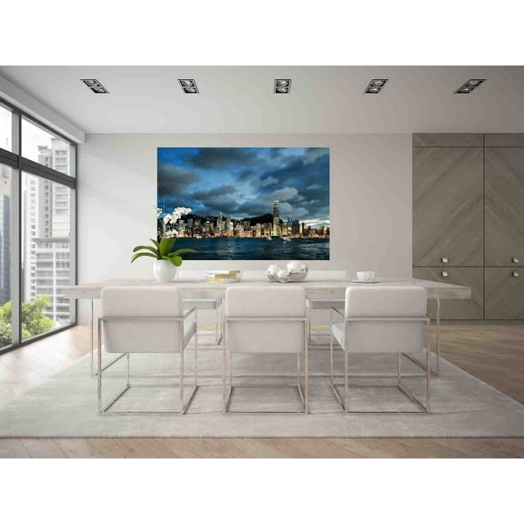 Brashear Hong Kong at Dusk Wall Decal
